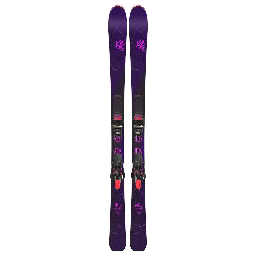 K2 OoolaLuv 85 Ti Ski System with Marker ERC 11 TCx Bindings (Women's