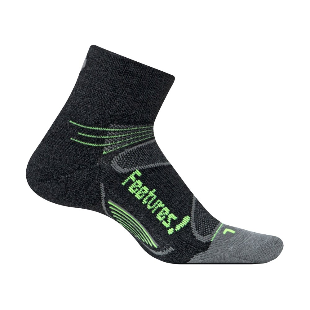 Feetures! Elite Merino+ Wool Quarter Running Socks Peter Glenn
