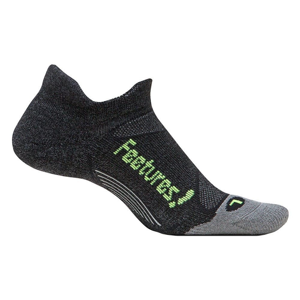 Feetures Elite Merino+ Wool No Show Running Socks (Men's) Run Appeal