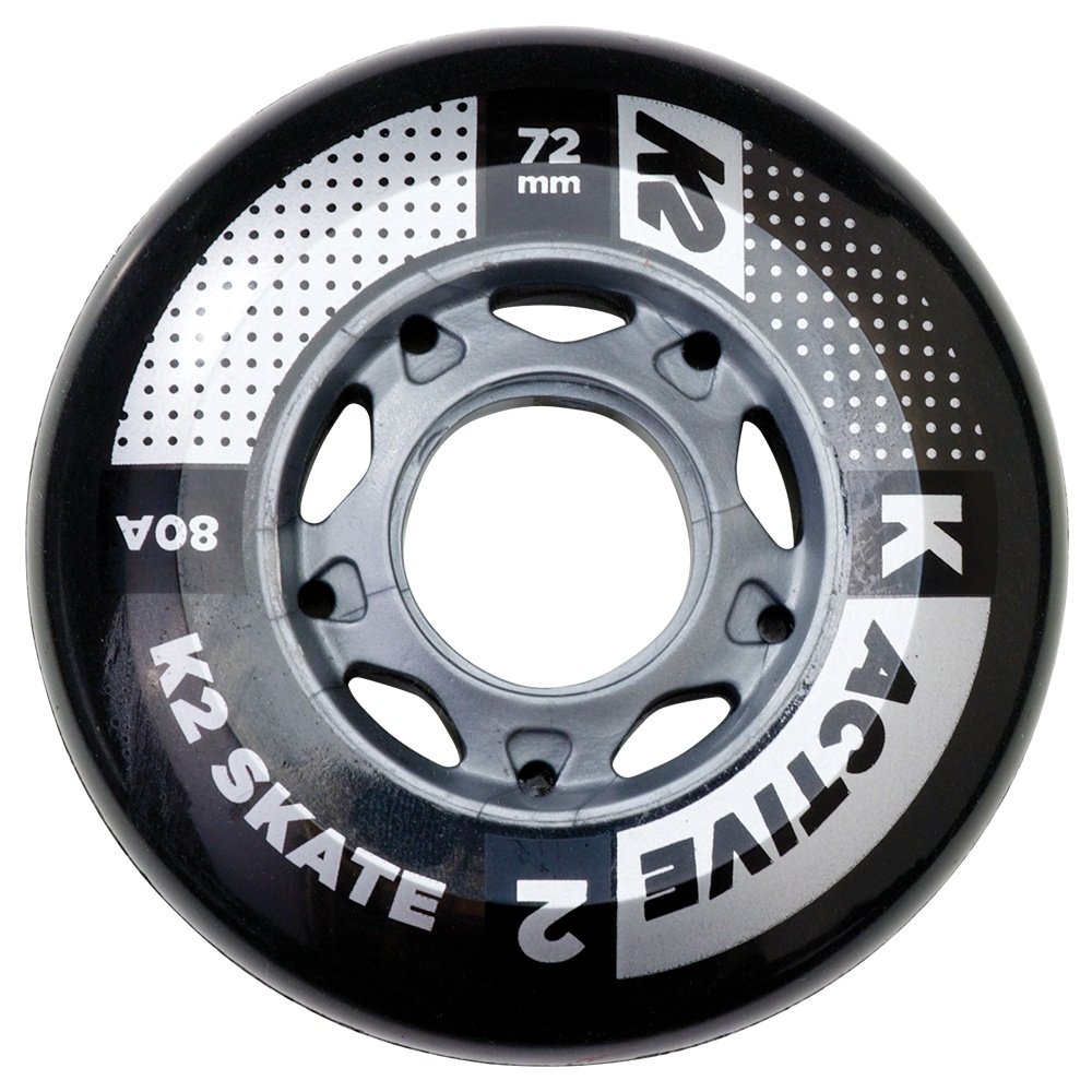 K2 Active 72mm 4 Pack Skate Wheels | Peter Glenn