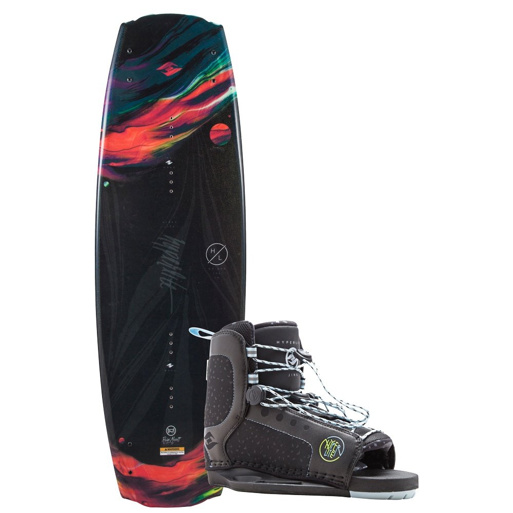 Continuous Rocker Wakeboard Hyperlite Maiden Women's Wakeboard - 138cm ...
