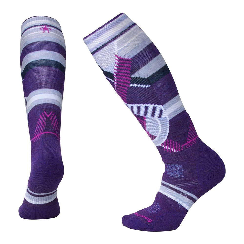 Smart Wool PhD Medium Pattern Ski Sock (Women's) Peter Glenn