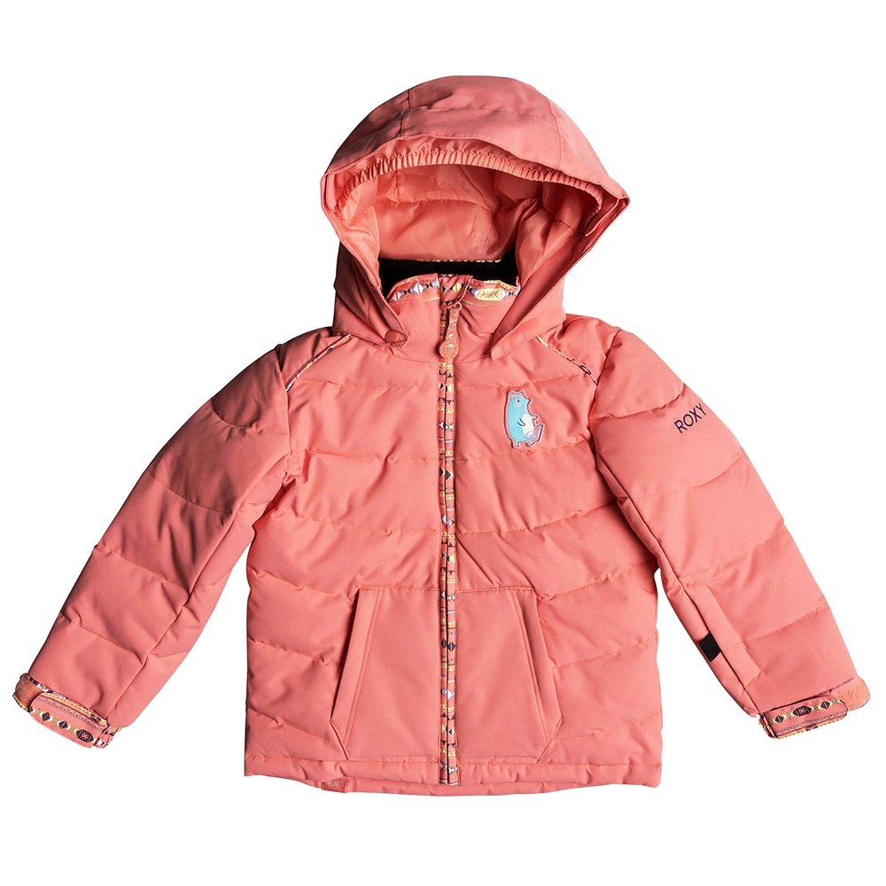 Roxy Anna Insulated Snowboard Jacket (Little Girls') Peter Glenn