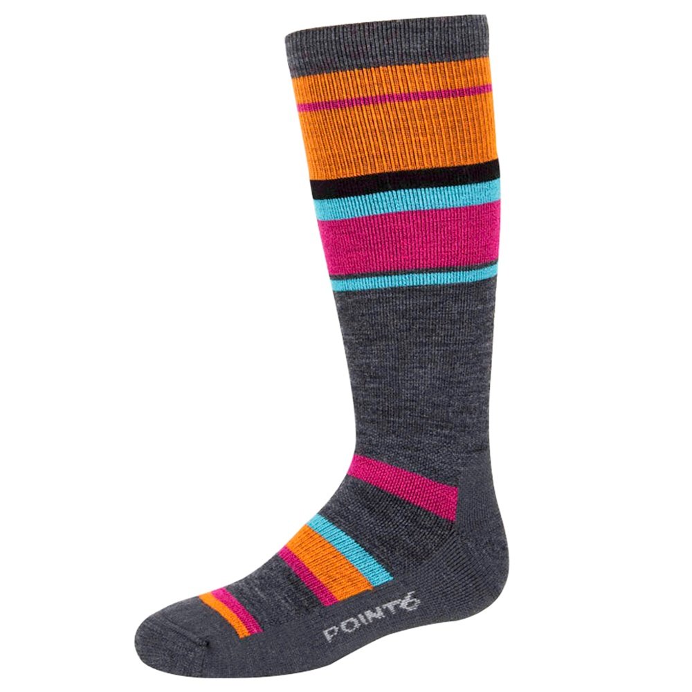 Point6 Band Ski Sock 2 Pack (Kids') Peter Glenn