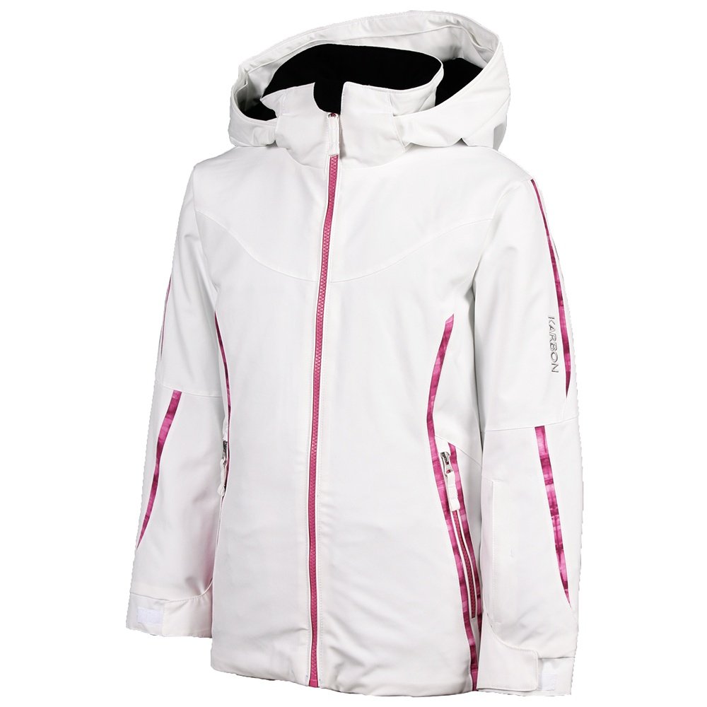 girls pink ski jacket