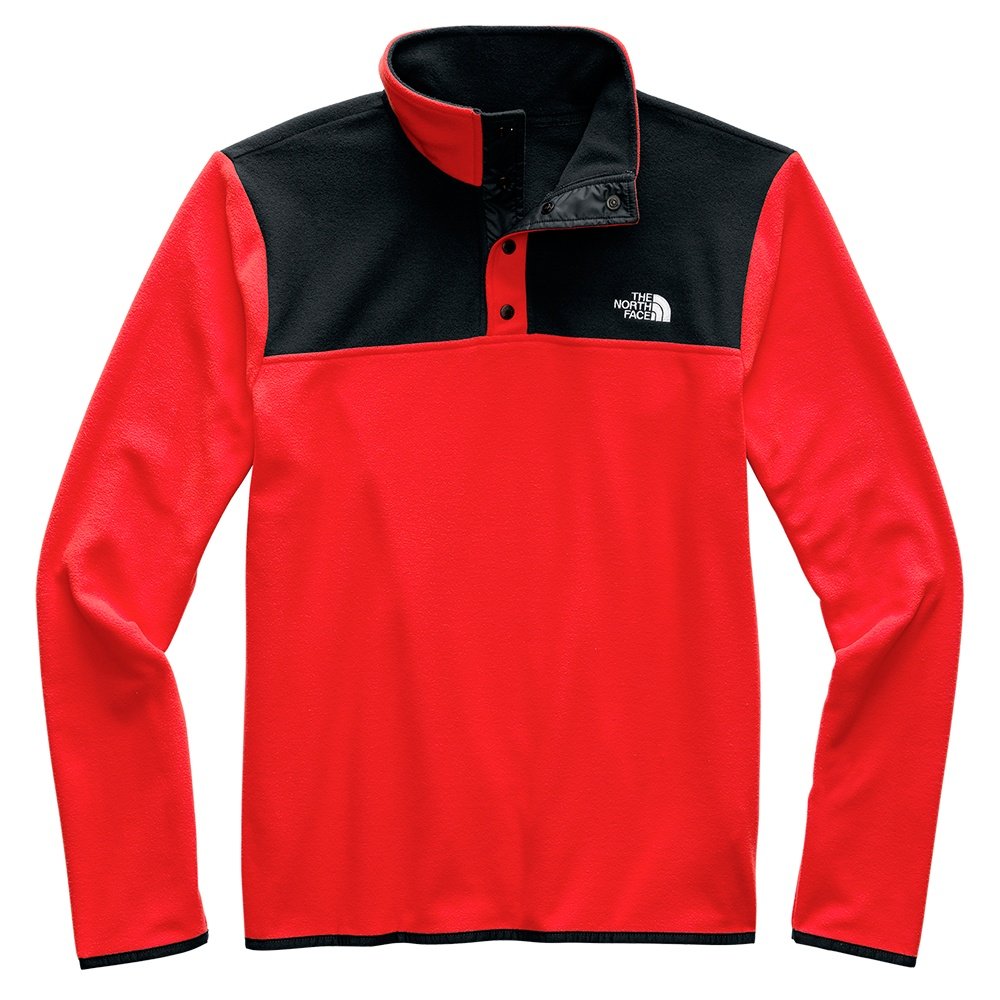 north face snap neck pullover