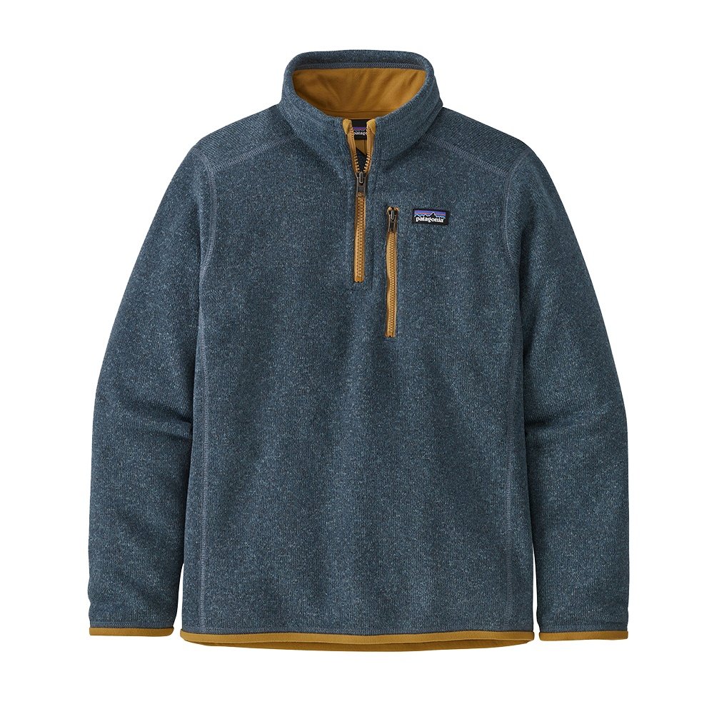 Patagonia Better Sweater 1/4Zip Fleece Midlayer Top (Boys') Peter Glenn