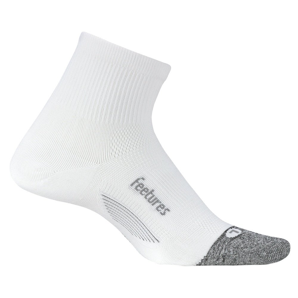 Feetures Elite Light Cushion Quarter Running Sock (Adults') Run Appeal