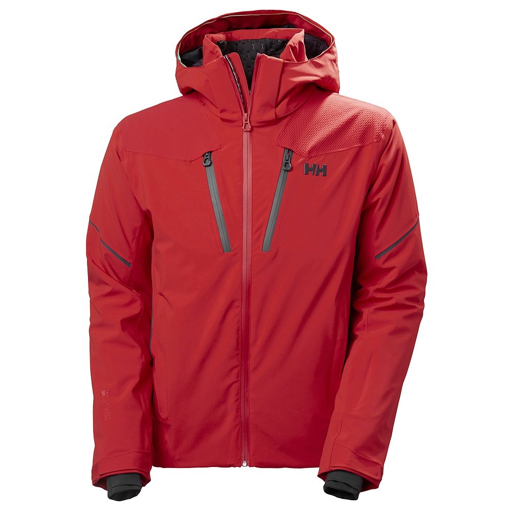 red helly hansen ski jacket