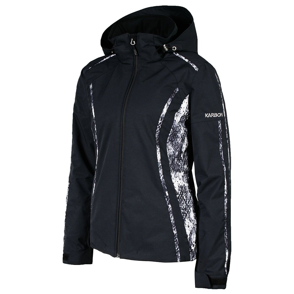 Karbon Reflect Print Insulated Ski Jacket (Women's) Peter Glenn