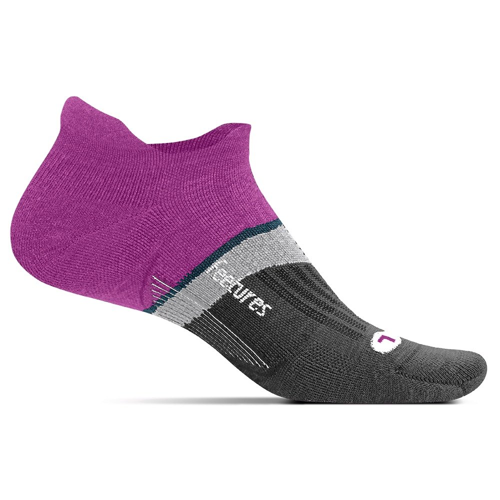 Feetures Merino 10 Ultra Light No Show Tab Running Sock (Women's) Run