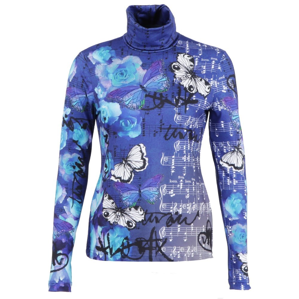 Sno Skins Tattoo Turtleneck MidLayer(Women's) Peter Glenn