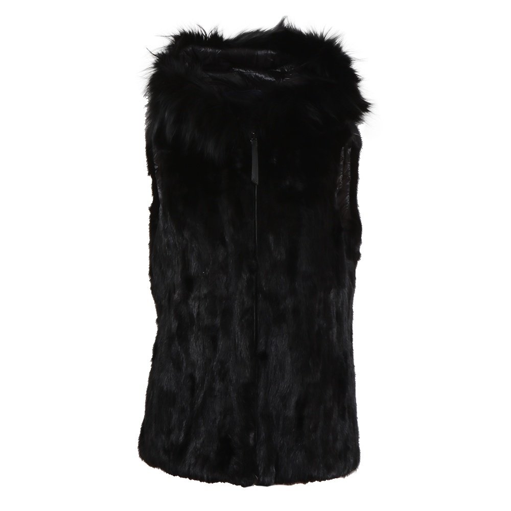Peter Glenn Reversible Mink Vest (Women's) Peter Glenn