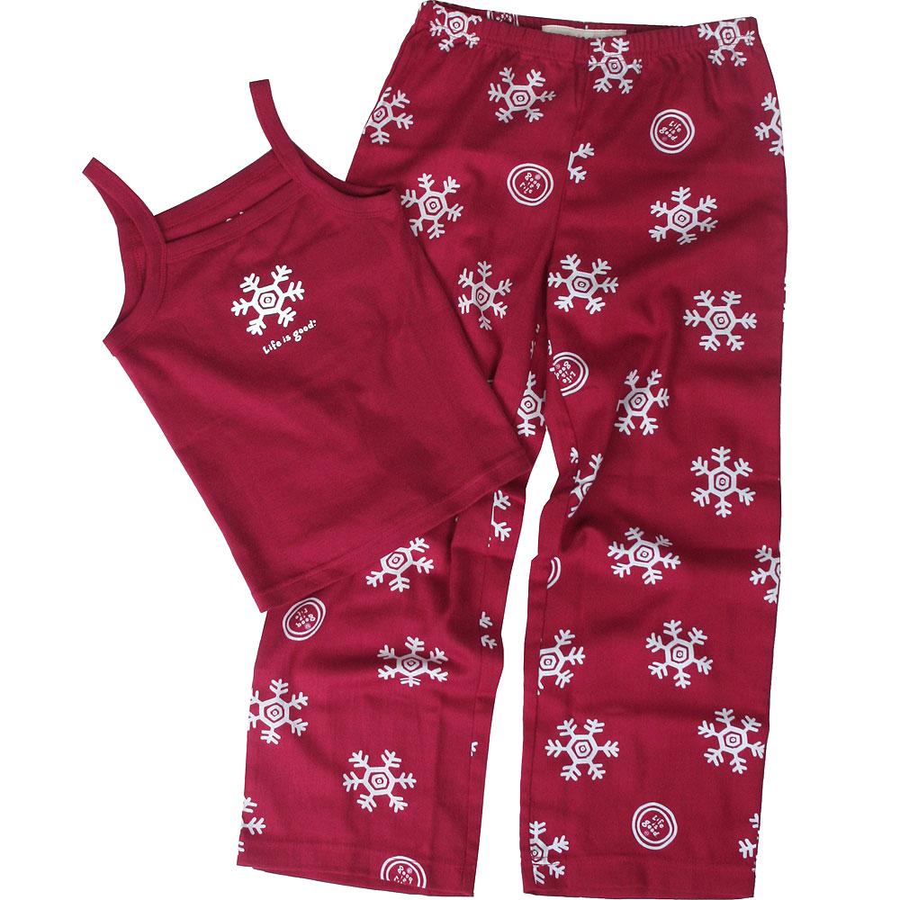 Life is Good Snowflake Sleep Set (Girls') Peter Glenn