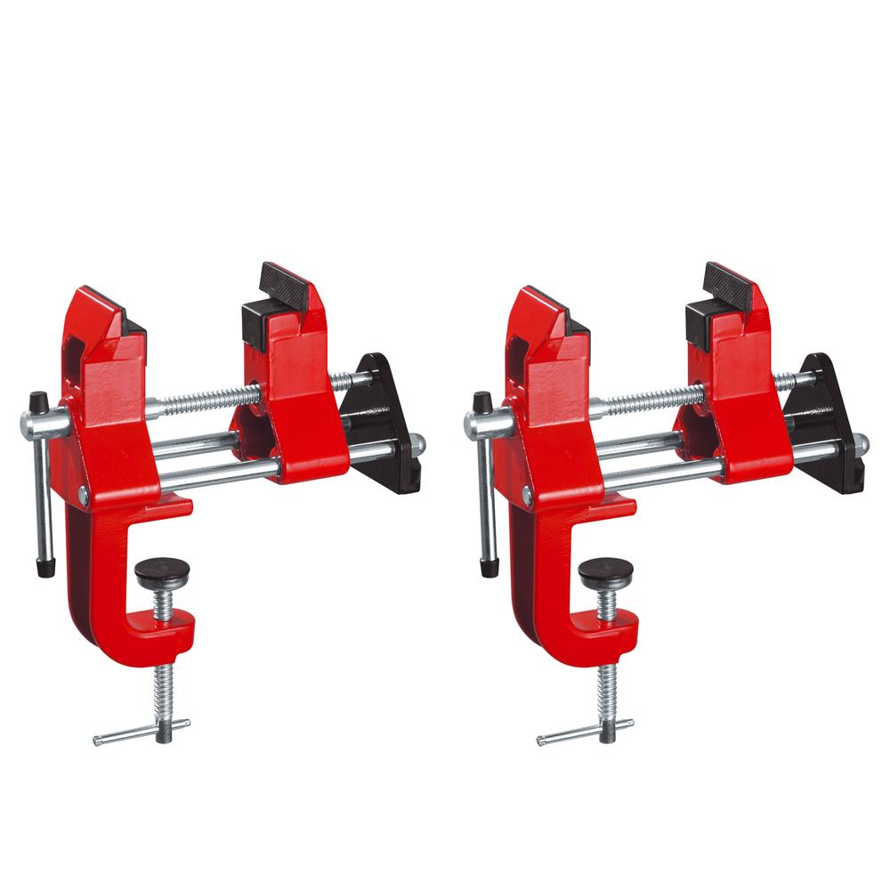 thumbnail interactive-video image 1 of Ski & Snowboard Vise Set – Bench Mount Tuning & Waxing Clamps (Universal Fit) 1 of 5