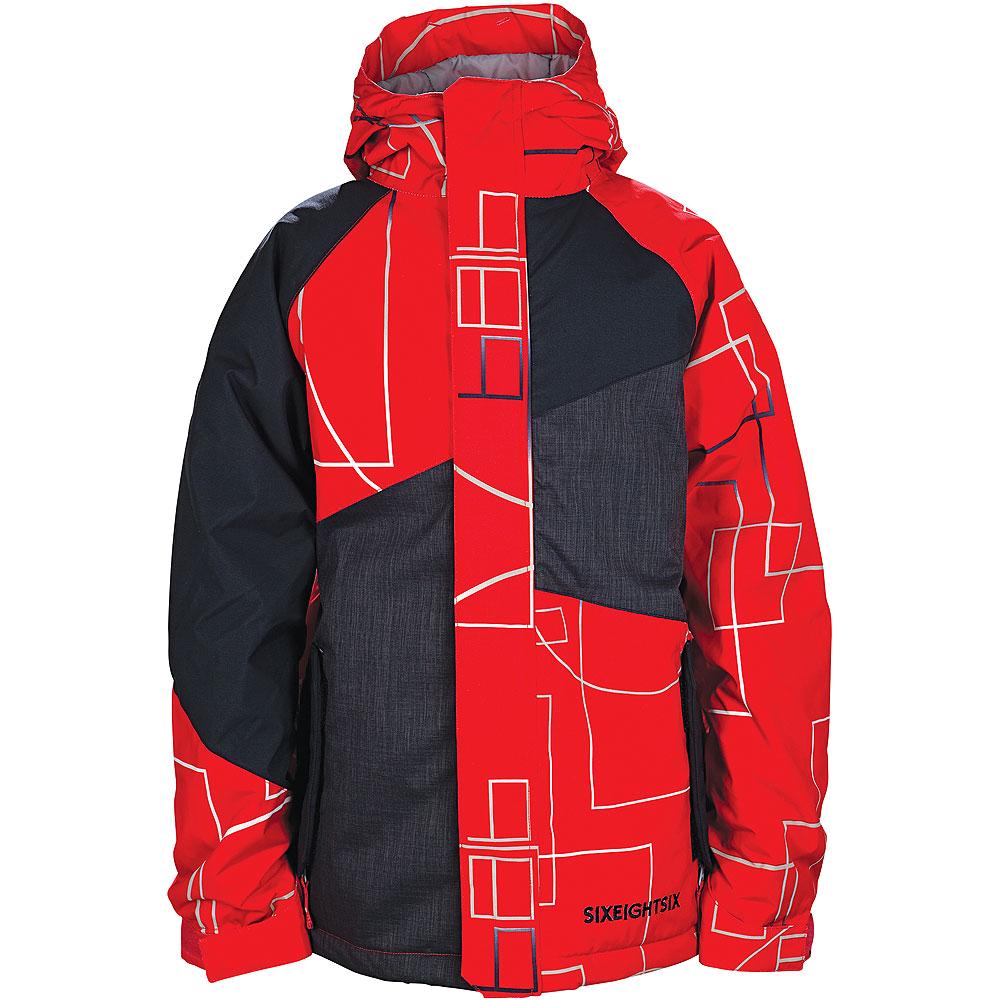 686 Geometry Insulated Snowboard Jacket (Boy's) Peter Glenn