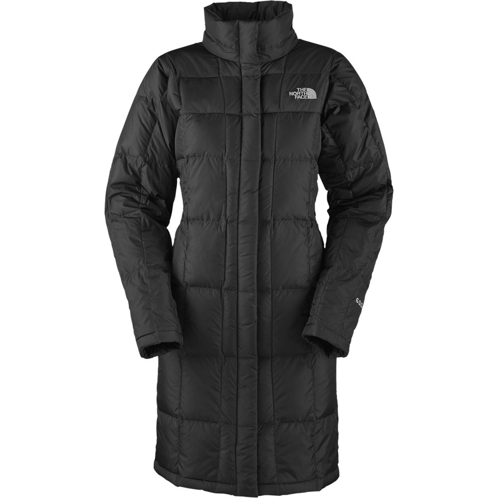 womens north face long down coat