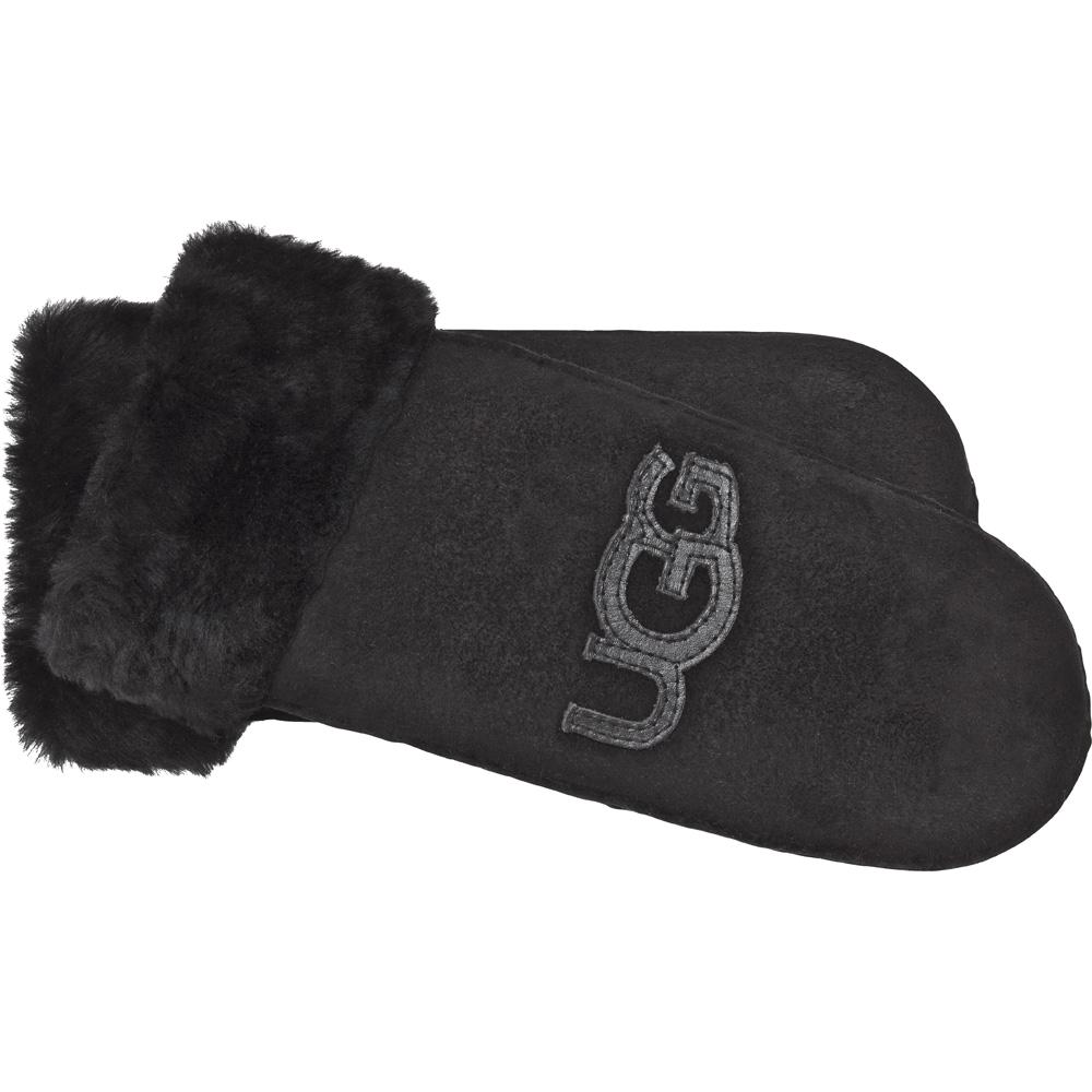 ugg logo mitten