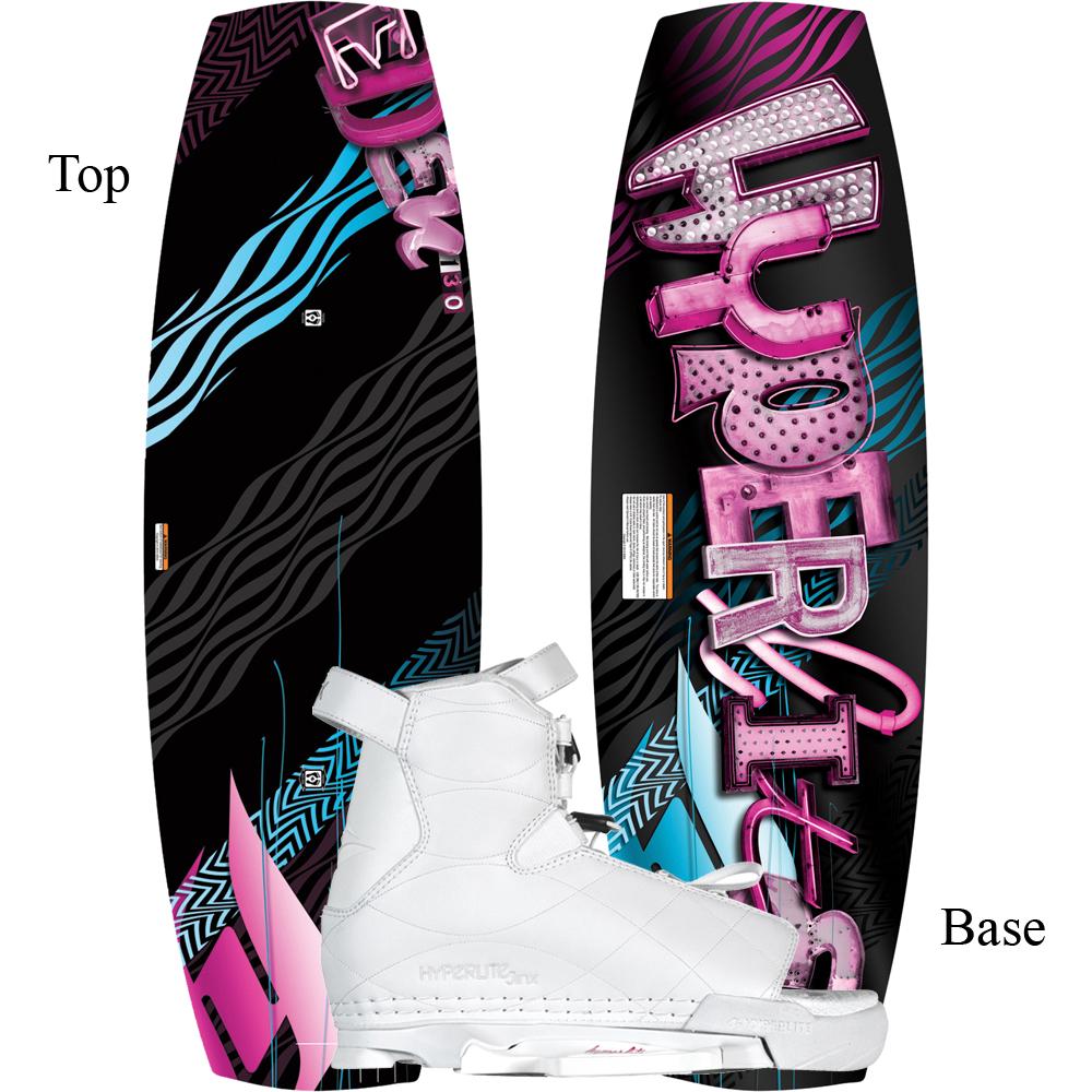 Hyperlite 130 Eden Wakeboard Package with 48.5 Jinx Boots (Women's