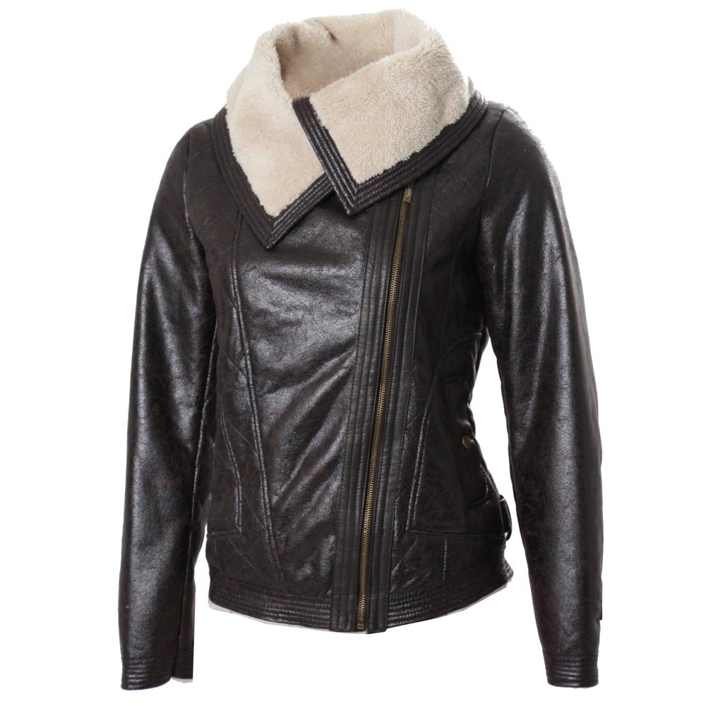 Montanaco Faux Shearling Aviator Jacket (Women's) | Peter Glenn