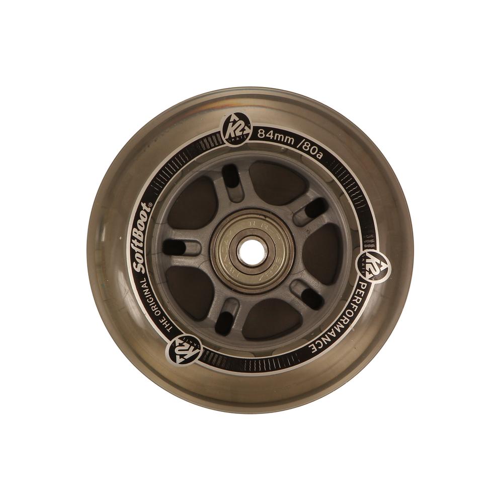 K2 84mm Inline Skate Wheel & Bearing 8Pack Kit Peter Glenn