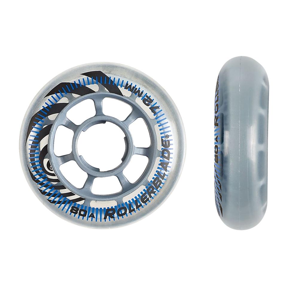Rollerblade 72mm Inline Skate Wheel 8Pack Peter Glenn