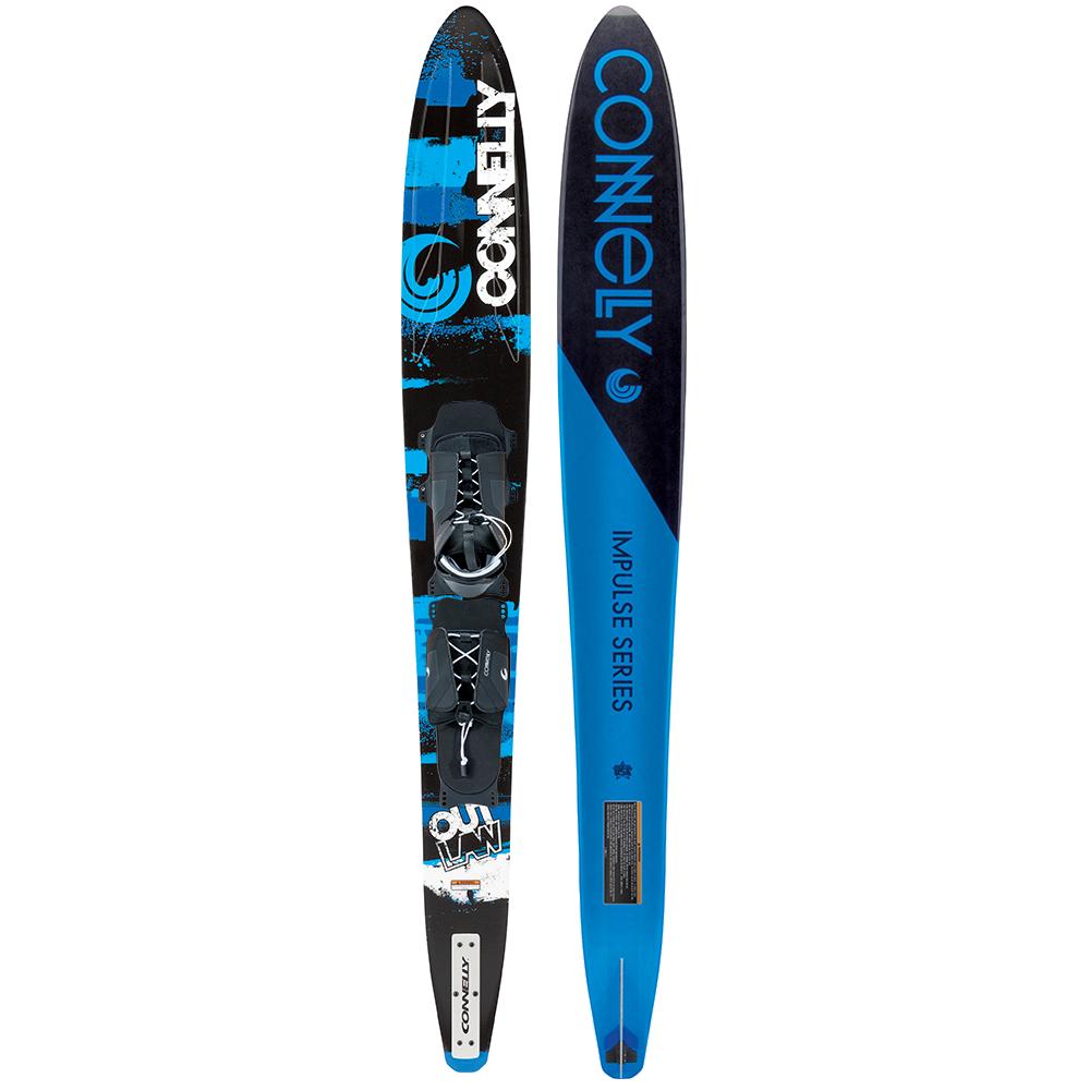 Connelly 69" Outlaw Waterski with Sidewinder Boot and Rear Toe Strap