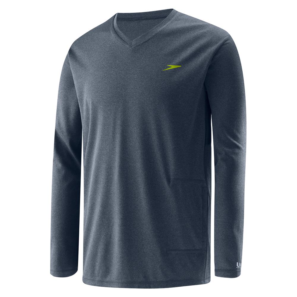 Speedo Heather V Swim Rash Guard (Men's) Peter Glenn