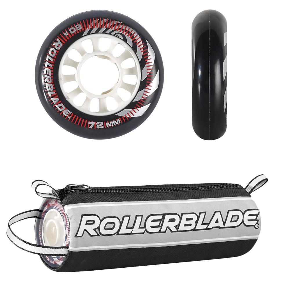 Rollerblade 72mm Inline Skate Wheel 8Pack Peter Glenn