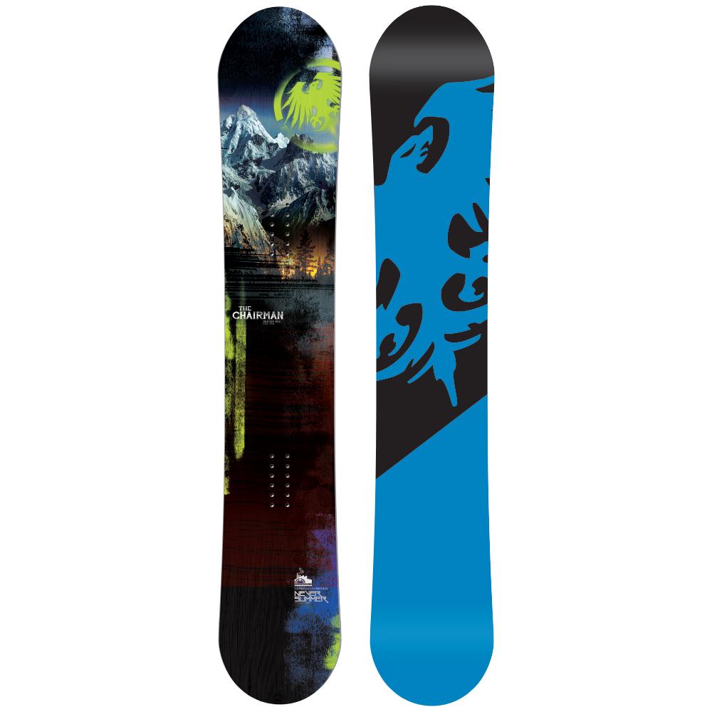 Never Summer Chairman X Wide Snowboard (Men's) Peter Glenn