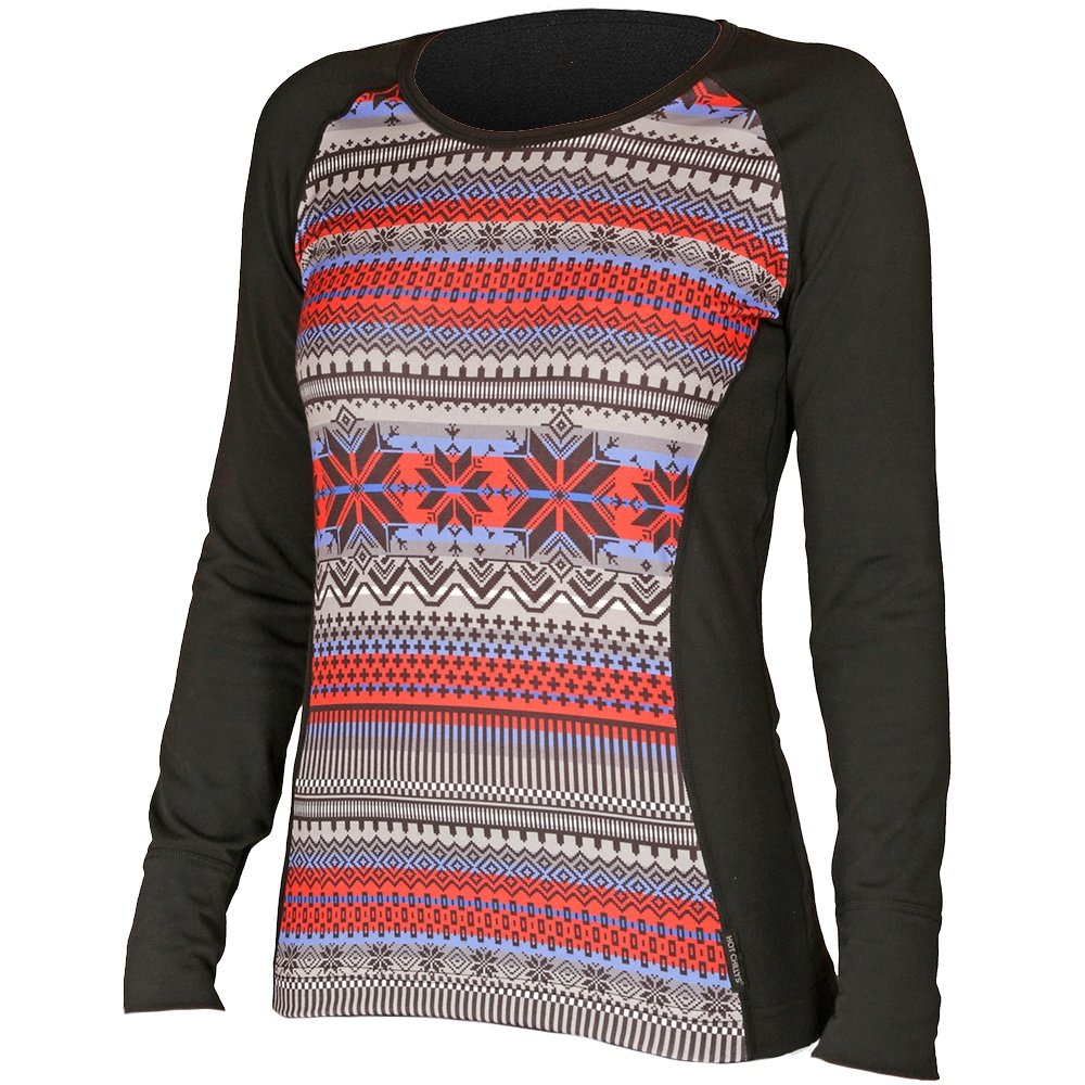 Hot Chillys MTF4000 Sublimated Print Scoopneck Baselayer Top (Women's