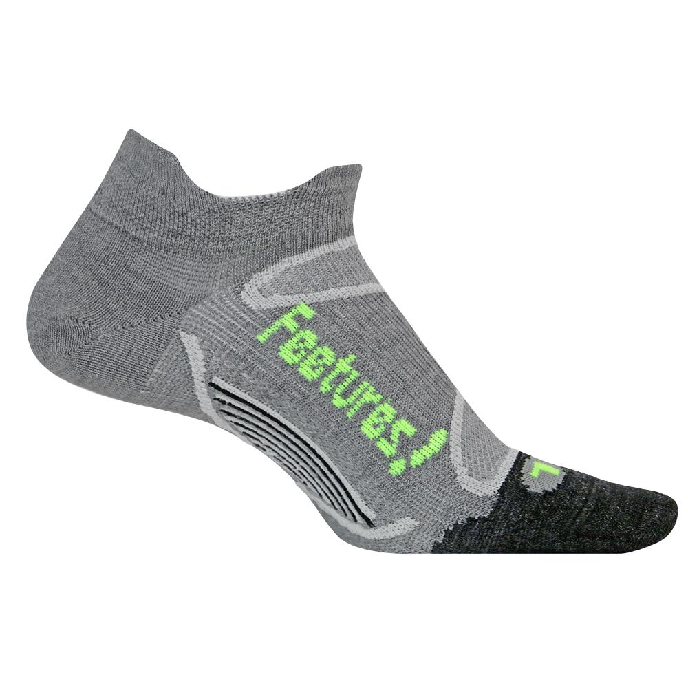 Feetures Elite Merino+ Ultra Light No Show Socks (Men's) Run Appeal