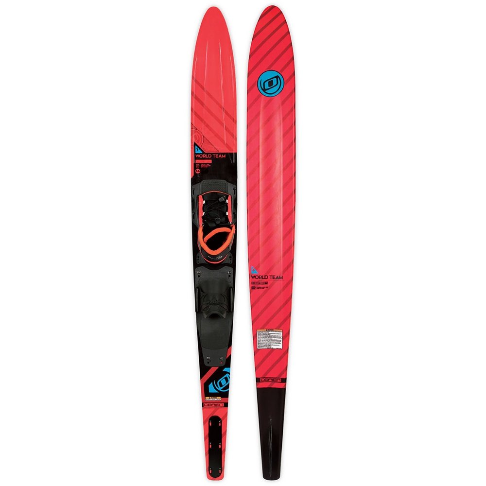 O'Brien 68" World Team Slalom Waterski with X9 Binding (Men's) Peter