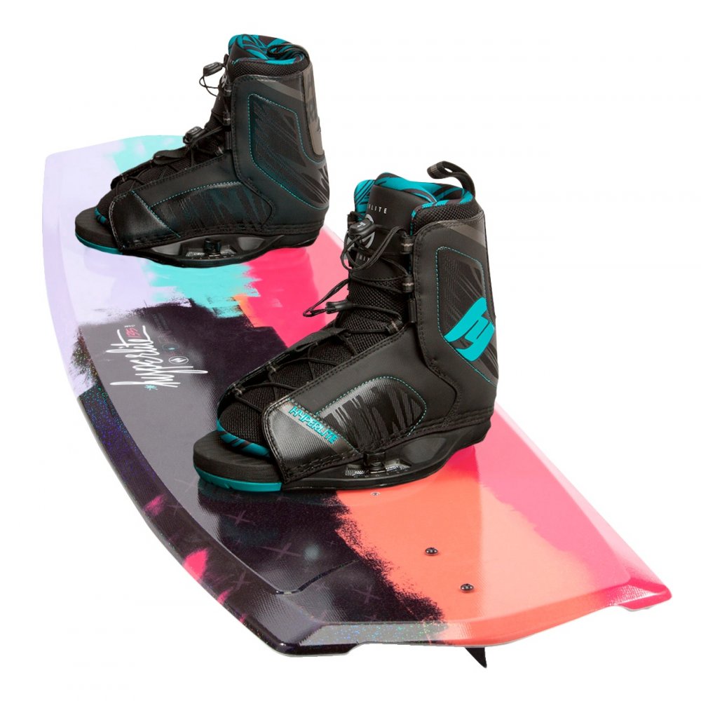 Hyperlite Eden 135 Wakeboard Package with 811 Remix Binding (Women's