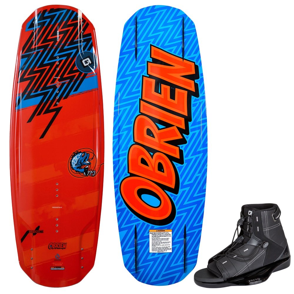 O'Brien Hooky Wakeboard Package with Access Binding (Kids') Peter Glenn