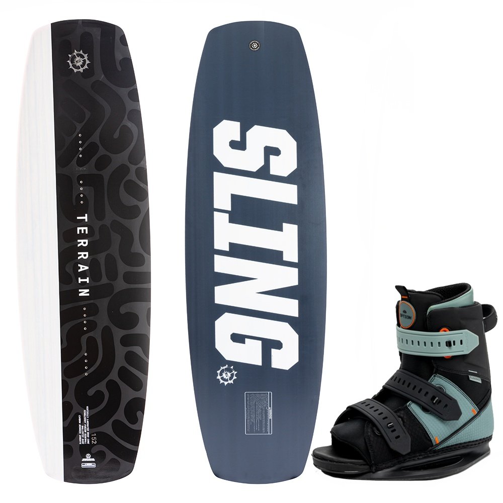 Slingshot Terrain Wakeboard and KTV Binding Package (Men's) Peter Glenn