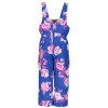 Obermeyer Snoverall Print Insulated Ski Bib (Little Girls')