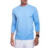 Ibkul Solid Long Sleeve Crewneck T-Shirt (Men's)