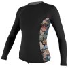 O'Neill Side Print Long Sleeve Rashguard (Women's)