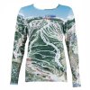 Mountain Legs Trail Map Baselayer Top (Women's)