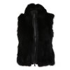 M. Miller Jess Vest with Real Fur (Women's)
