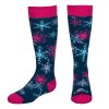 Hot Chillys Snowflake Ski Sock (Kids')