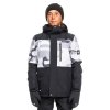 Quiksilver Mission Printed Block Insulated Snowboard Jacket (Boys')