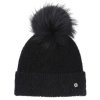 Chaos Lisbon Real Fur Pom Beanie (Women's)