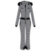 Kelly Pearl Softshell Ski Suit with Faux Fur (Women's)