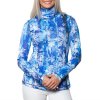 Sno Skins Microfiber Print Turtleneck (Women's)
