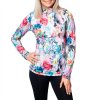 Sno Skins Micro Printed 1/4-Zip Mid-Layer (Women's)