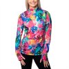 Sno Skins Micro Fiber Print 1/4-Zip Mid-Layer (Women's)