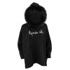 Peter Glenn Apres Ski Poncho with Fox Trim Hood (Women's)