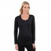 SnowAngel Damen Baselayer V-Ausschnitt Thermo - Microfleece, Atmungsaktiv, Für Outdoor